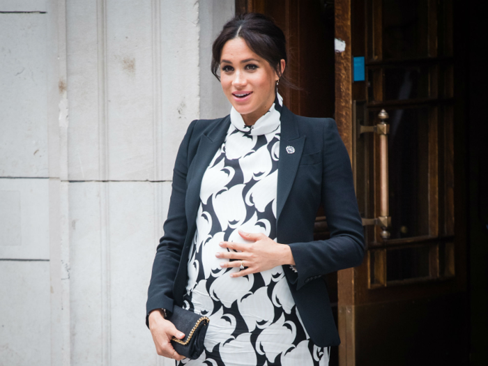 In preparation for their first child, Meghan had a lavish baby shower.