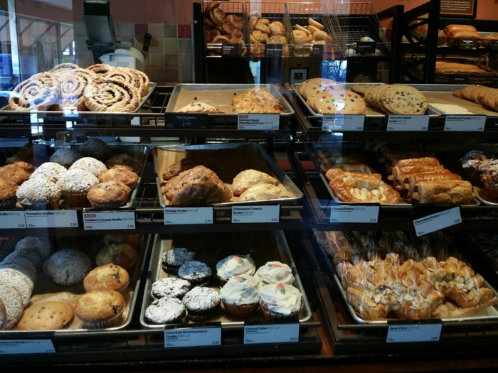 Most pastry options also arrive at the restaurant frozen. "All the baker usually has to do is pop them in the oven," an employee told Business Insider.