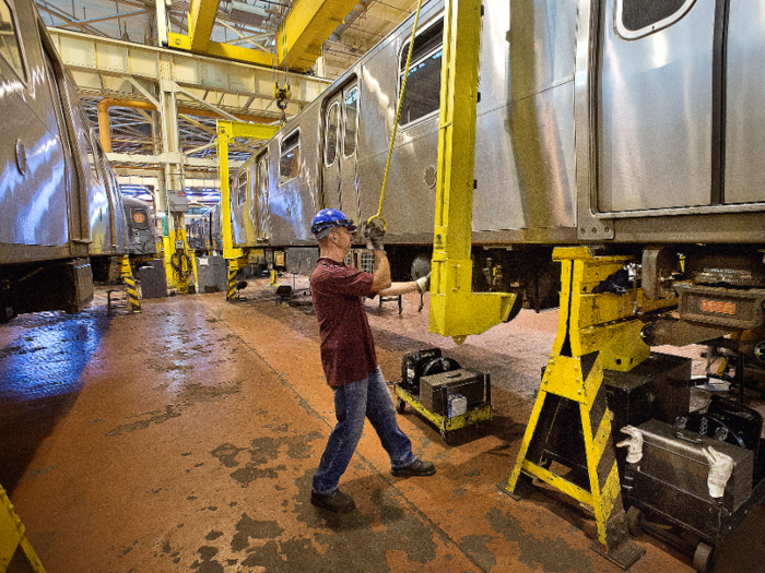 Rail Car Repairers have an overall communication score of 47.7