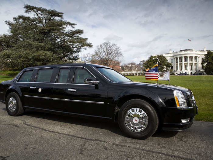 The Secret Service uses both the 2009 and the 2018 limo.