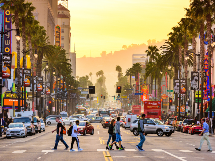 10.Los Angeles, California