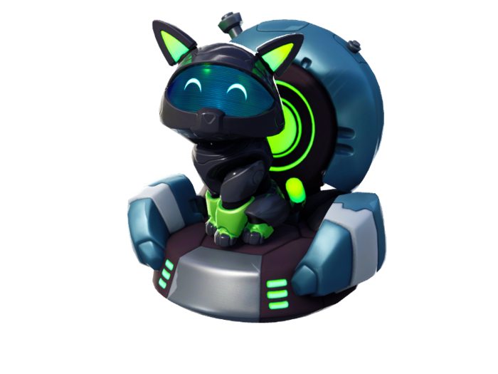 The battle pass will let you unlock more than 100 rewards — like this new pet, Kyo.