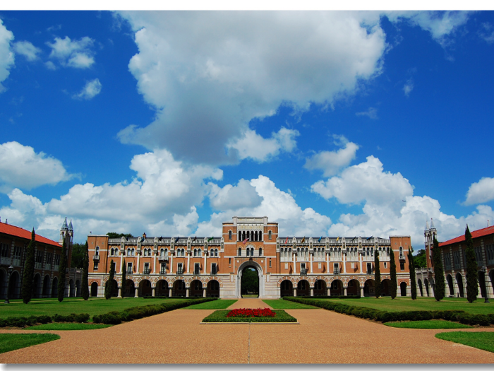 11. Rice University — Houston, Texas