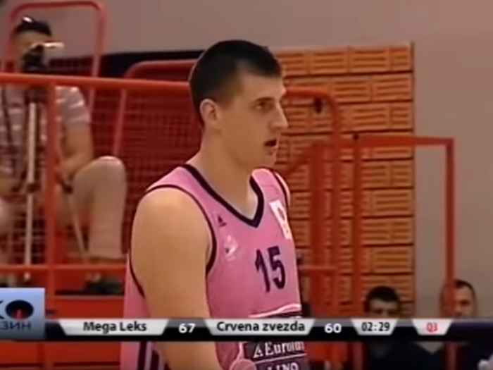 When Jokic was 17, playing professionally in Serbia, he was 7 feet and weighed 300 lb, but couldn