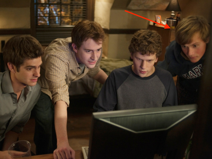 By sophomore year, Hughes and Zuckerberg were roommates. Their dorm room makes a cameo in the "The Social Network," the 2010 movie about Facebook