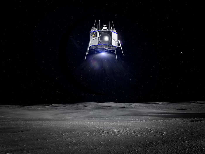 The first Blue Moon landers should be able to drop off up to 4 tons (3.6 metric tonnes) of payload. The top deck, Bezos said, is also flat and highly configurable for maximum flexibility.