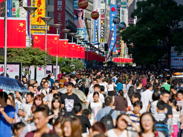 8. With over 1 billion people, people in China have a different understanding of personal space than Americans do.