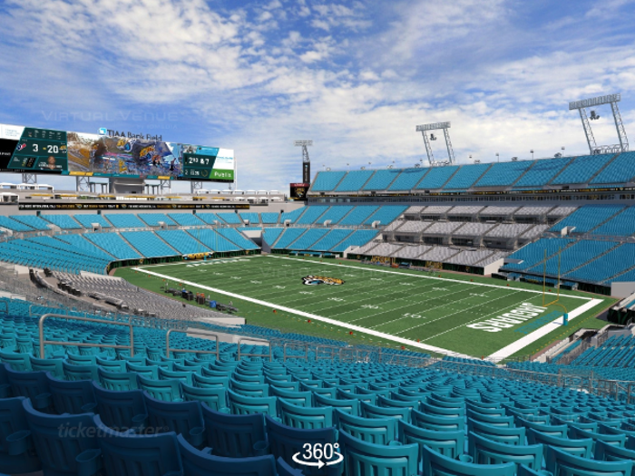 TIAA Bank Field — Jacksonville Jaguars vs New Orleans Saints