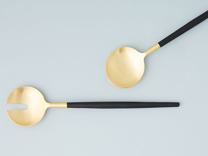 A set of classy serving spoons