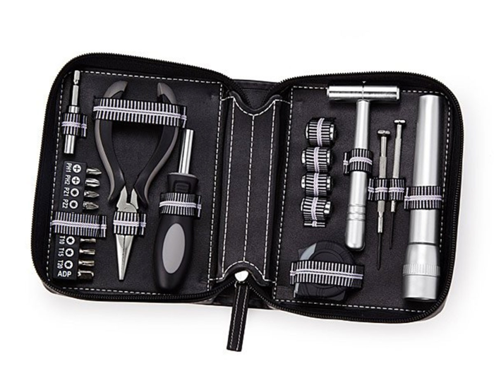 A mini tool kit for any apartment mishaps