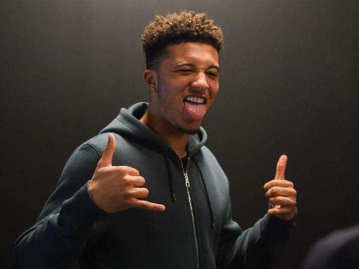 1: English forward Jadon Sancho has an estimated value of $168.2 million.