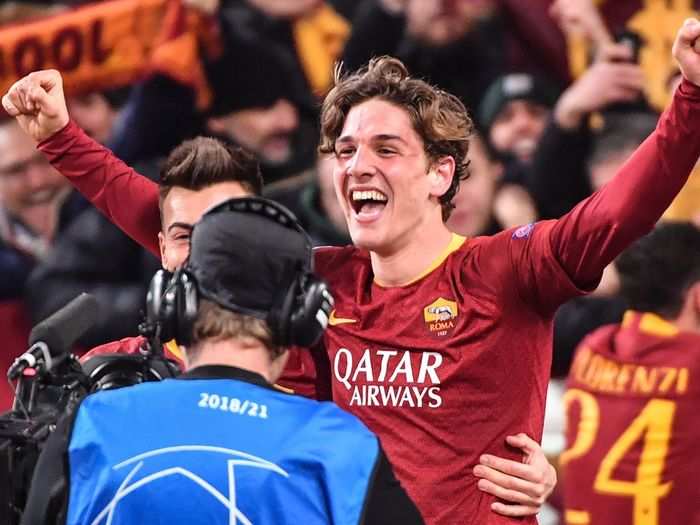 2: Nicolo Zaniolo, a defensive midfielder, is worth $75.4 million.