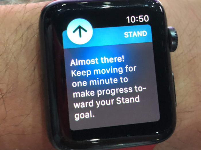 The iPhone should give you motivational texts and badges like the Apple Watch does.