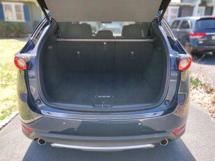 11. Cargo room: Open the power rear liftgate and you