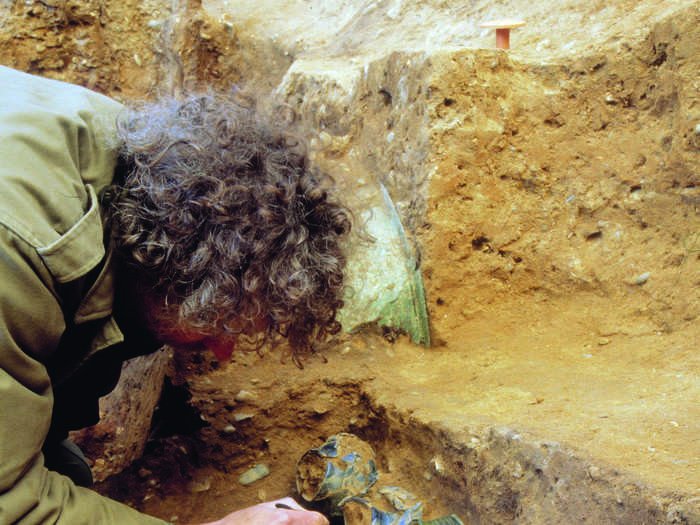 Archaeologists also dug up plenty of drinking cups.