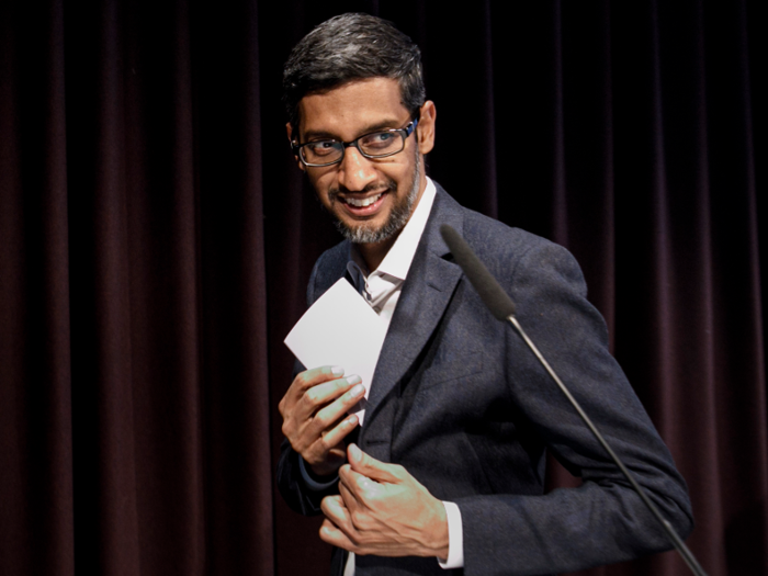 6. Sundar Pichai, Google CEO