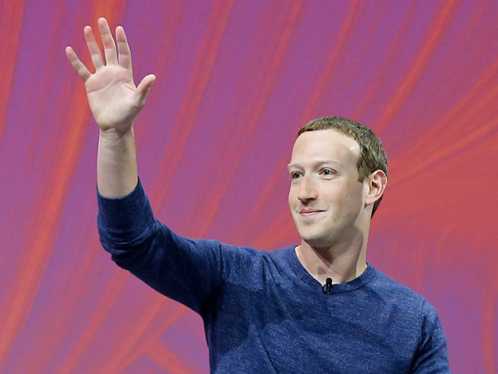 7. Mark Zuckerberg, Facebook CEO and co-founder