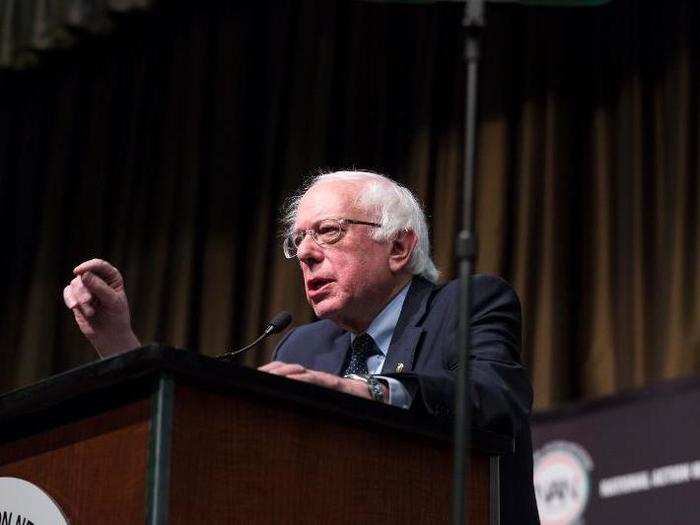 Sen. Bernie Sanders of Vermont currently has the highest name recognition of any of the 2020 Democratic candidates, with 85% of Democratic voters having heard of him.