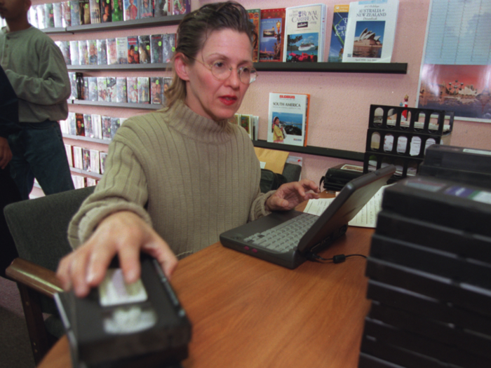 Video store clerk