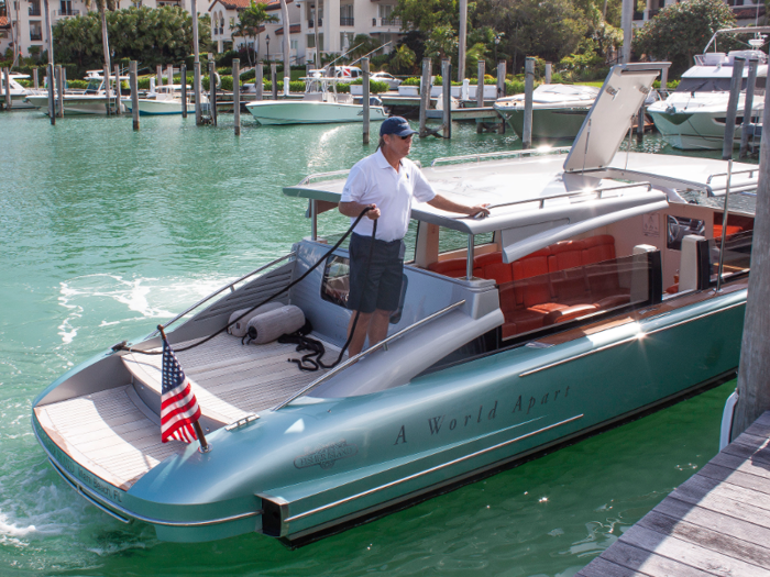 As I got back on my private shuttle boat back to the Miami Beach Marina, I tried to imagine what it would be like to live on Fisher Island.