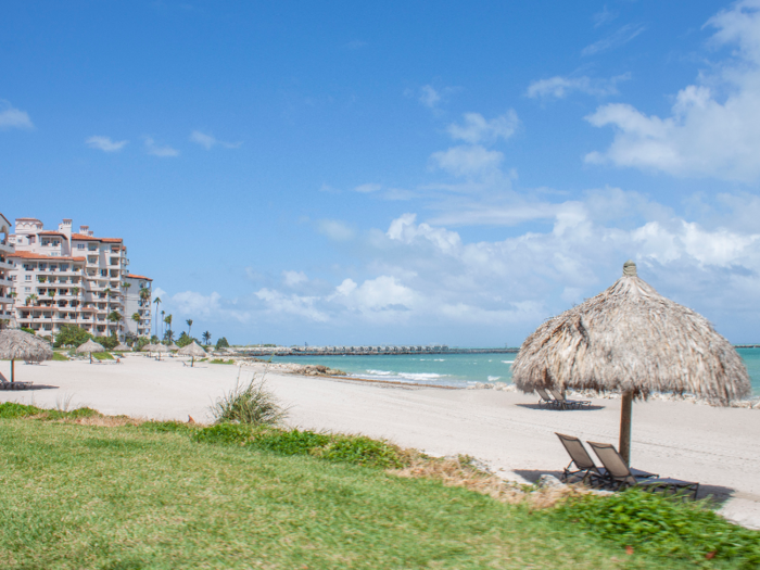 Fisher Island has some of the most secluded beaches in Miami, with sand imported from the Bahamas.