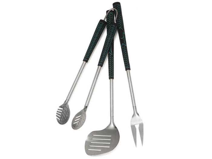 Grilling tools that look like golf clubs