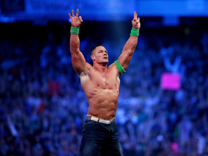 John Cena has also parlayed his success in the WWE into a solid acting career.