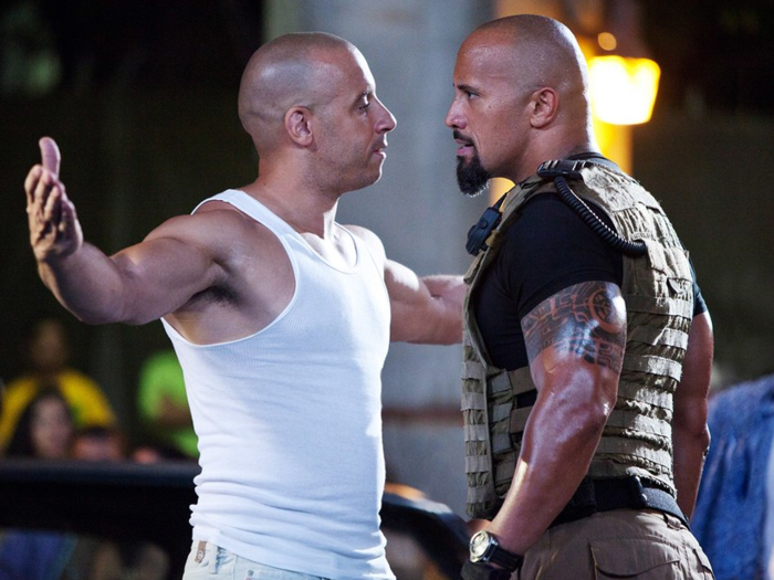 Johnson is now a dominant force at the box office, playing a huge role in the "Fast and Furious" franchise, as well as starring in countless other action and adventure films.