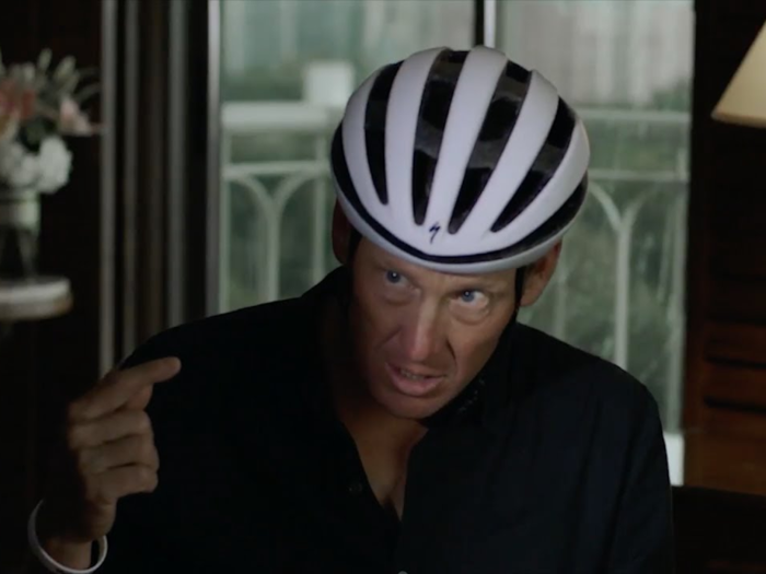 Armstrong has since joked about his scandal, appearing in HBO