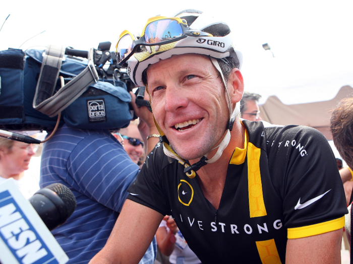 Lance Armstrong was the most famous cyclist in the world, dominating the Tour de France before a doping scandal brought him down.