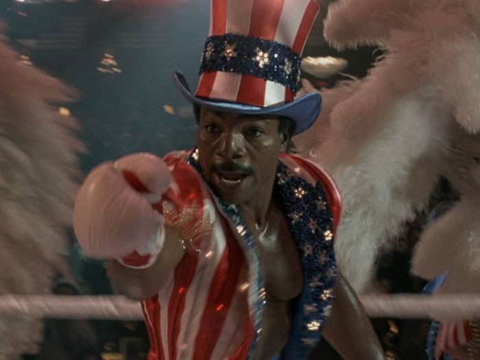 While his football career would peter out, Weathers went on to be a phenomenal actor, including an iconic performance as Apollo Creed in the "Rocky" film series.