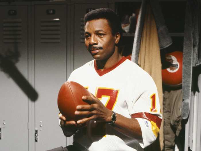 Before he was well known as an actor, Carl Weathers was an NFL linebacker, signing with the Oakland Raiders after going undrafted in 1970.