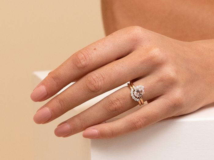 To attract double-takes on your ring: Mejuri