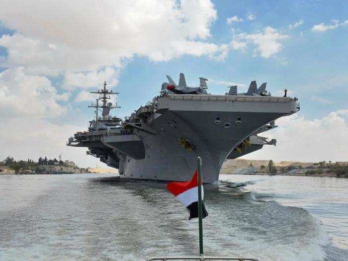 Other US military assets sent to the Middle East to check Iran include the USS Abraham Lincoln carrier strike group, an amphibious assault vessel, and a Patriot air-and-missile defense battery.