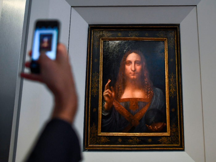 The prince also picked up a Leonardo da Vinci painting for $450 million at a Christie