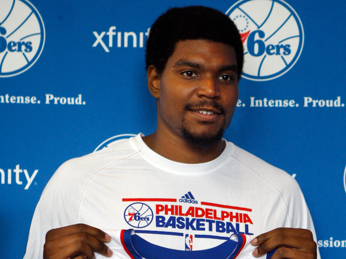 The 76ers got a big piece in the trade — Lakers All-Star center Andrew Bynum.