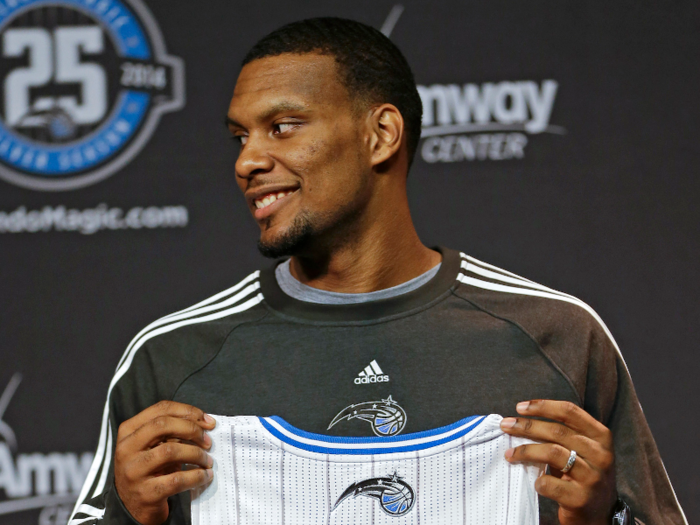 The Magic got several draft picks back in the trade, too. A 2013 second-round draft pick from the Nuggets became Romero Osby.