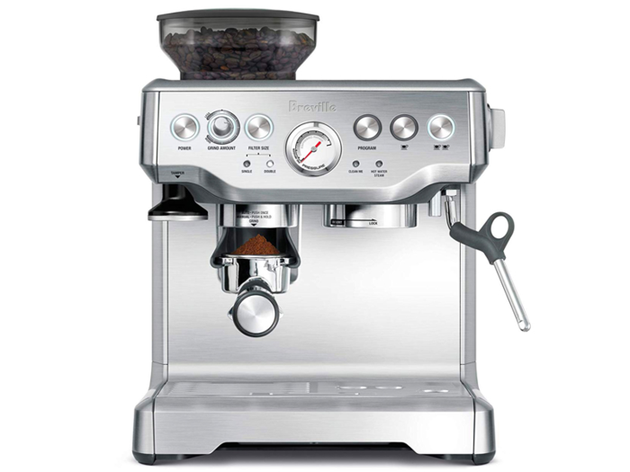 25. Breville BES870XL Barista Express espresso machine