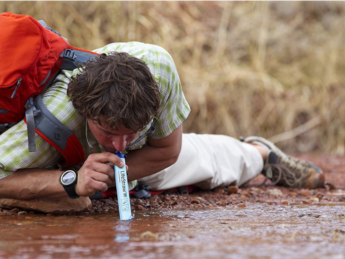 22. LifeStraw personal water filter