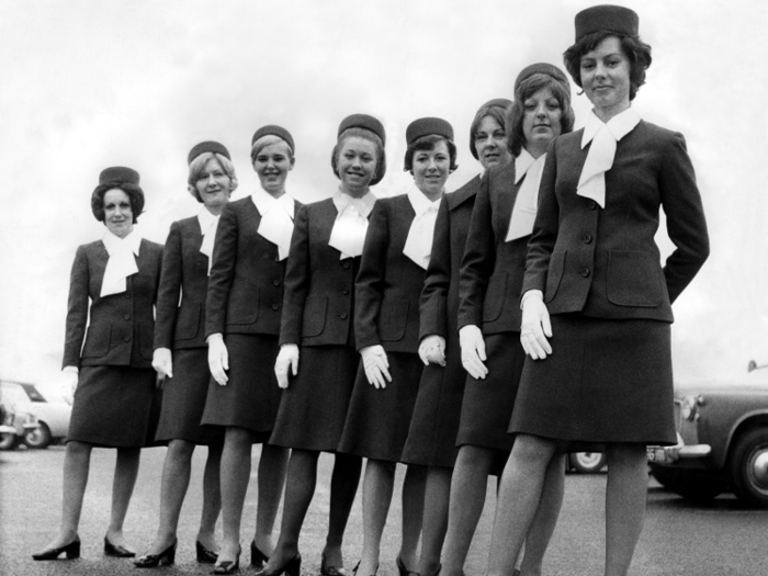 In 1968, however, federal courts struck down rules that forbid flight attendants from being married. In 1970, airlines withdrew restrictions against flight attendants being pregnant.