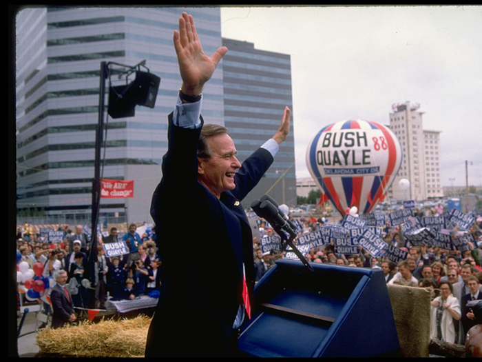 1988: George HW Bush — Kinder, Gentler Nation