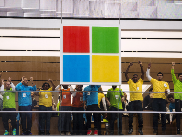 5. Microsoft: The tech giant pays interns a median monthly rate of $7,250.