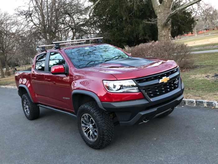 On to the Chevy Colorado. I