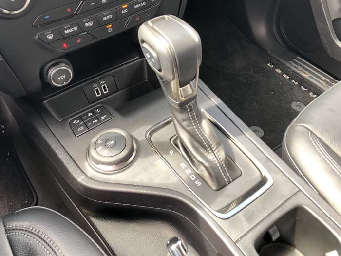 A 10-speed transmission handles the shifting duties.