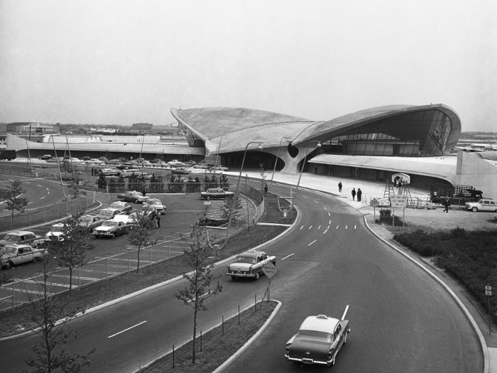 But in its mid-century heyday, the TWA Flight Center was known as the "Grand Central of the Jet Age" for its status as the epicenter of the golden age of air travel.