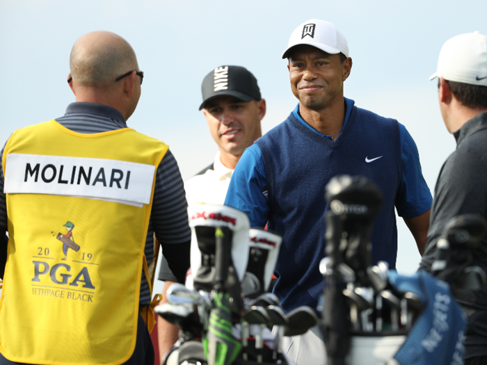 The course is so long, it takes a 15-20 minute ride to get from the clubhouse to the 10th tee.