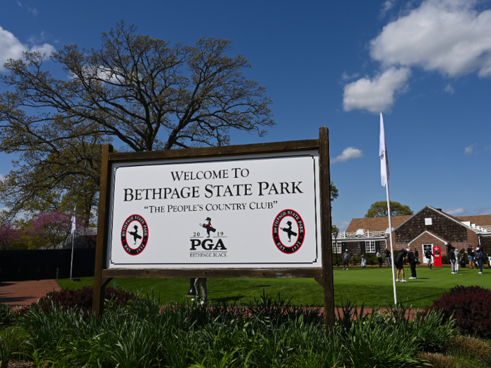 Bethpage State Park is actually home to five golf courses, with Bethpage Black the most daunting of the five.