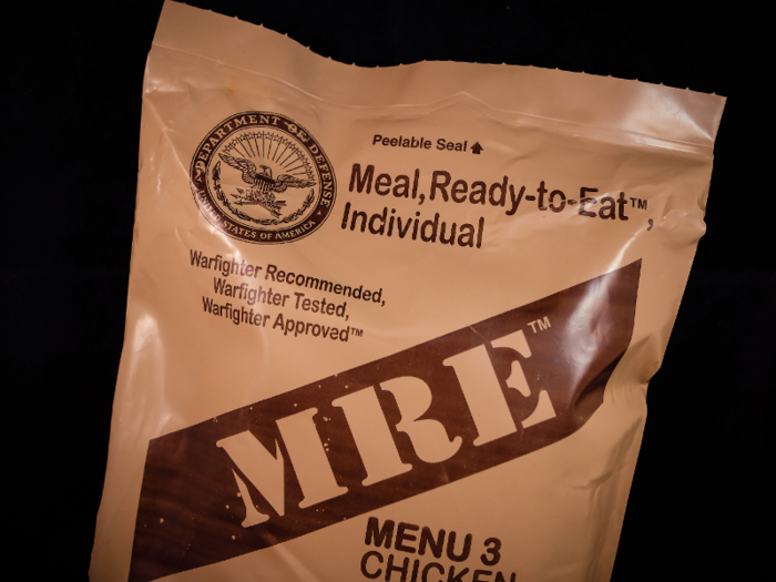 2. MRE/energy bars