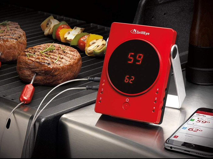 A Bluetooth meat thermometer