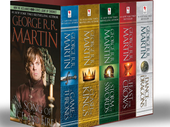 Extend your fandom with the complete set of books that inspired the show